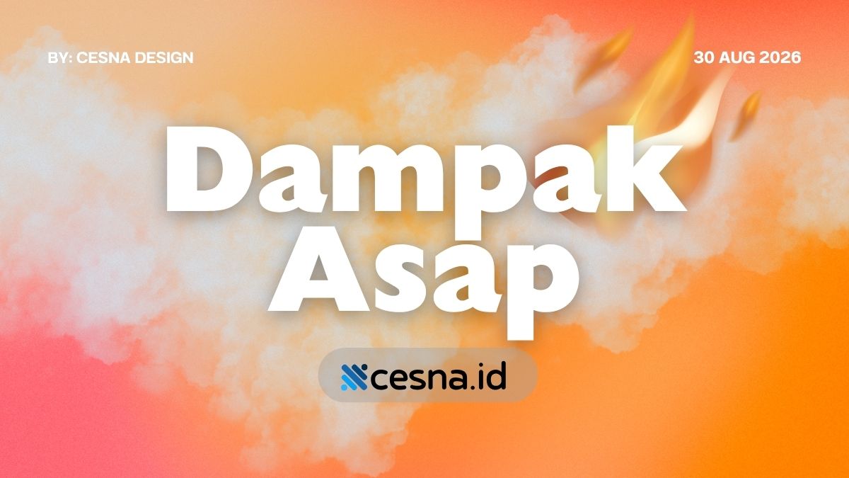 Dampak Negatif Asap Kebakaran Hutan bagi Kesehatan