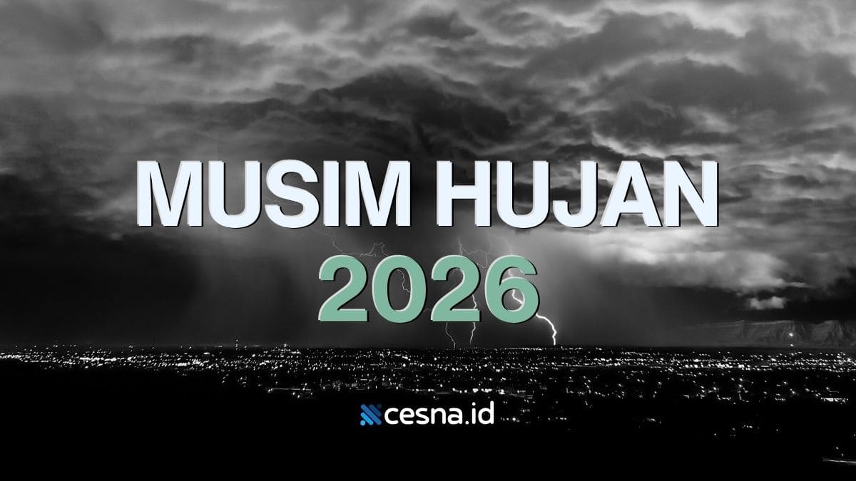 Kapan Musim Hujan 2026 di Indonesia? Ini Perkiraan Waktunya