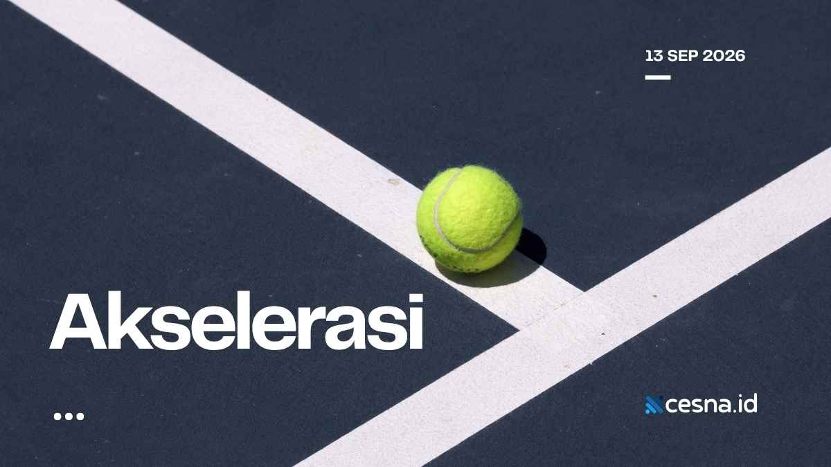 Sinonim dari Kata Akselerasi dalam Bahasa Indonesia